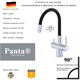 Смеситель для кухни с подключением к фильтру и гибким изливом Panta PT458002CR(+B) хром PT458002CR(+B)