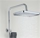 Душевая система со смесителем и тропическим душем DQOK DK01124CR хром DK01124CR