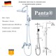 Душевая система со смесителем и тропическим душем Panta PT739009CR хром PT739009CR